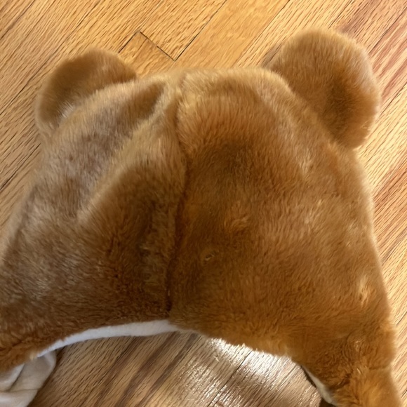 Brown Bear Plush Animal Winter Hat - Picture 3 of 8